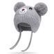 , Gray, 46-50см, Акрил, Зима