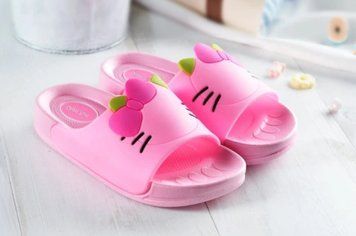 Шлепанцы детские hello-kitty Рожевий 24 16см 14602 фото