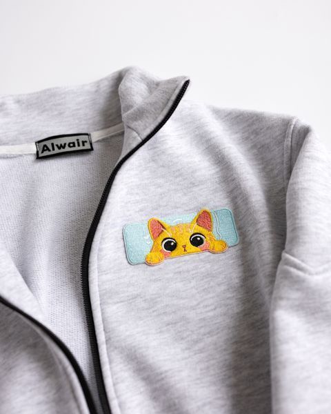 , Gray, 128см, Сірий