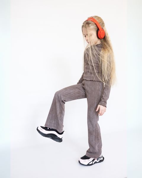 Костюм дитячий з вивареним ефектом Alwair Kids Сірий 146см 81100 фото