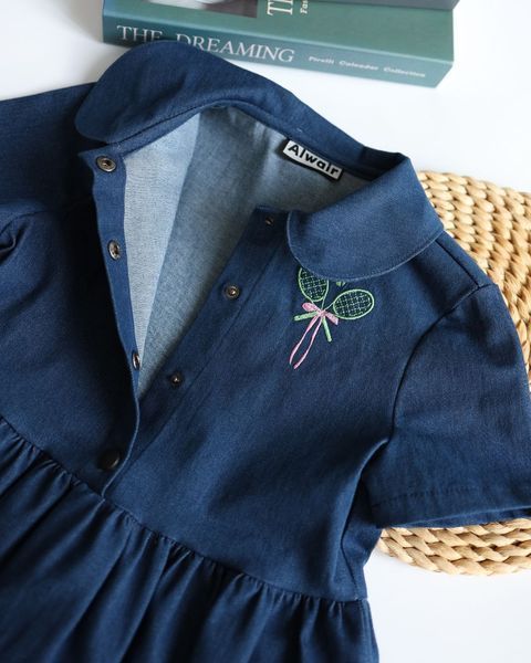 Літній сарафан в клітинку для дівчинки Breeze Alwair Kids Блакитний 140см 81140 фото