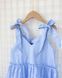 , Light blue, 128см, Блакитний