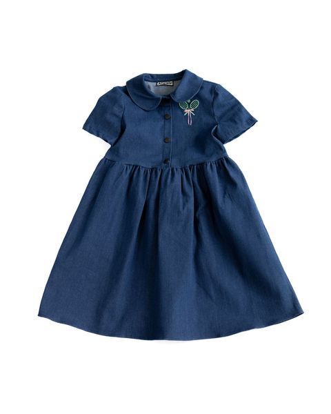 Літній джинсовий сарафан Alwair Kids Світло-синій 128см 81151 фото