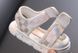 Сандалии детские в клеточку BN New Fashion Рожевий 23 15см 17416 фото 9