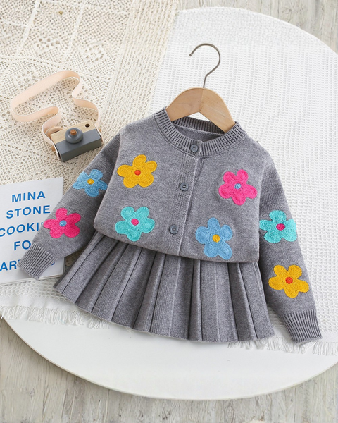 Костюм дитячий з бантами Banty Alwair Kids Сірий 164см 80103 фото