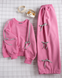 Костюм дитячий з бантами Banty Alwair Kids Рожевий 98см 80103 фото 1