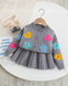 Костюм дитячий з бантами Banty Alwair Kids Сірий 164см 80103 фото 5