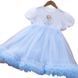 , Light blue, 140см, Блакитний