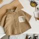 , Brown, 90см, Коричневий