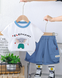, Light blue, 80см, Блакитний