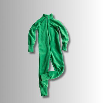 Комбінезон фліс з нашивкою AW Alwair kids Зелений 80-86 81036 фото