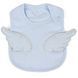 Слюнявчик детский с крылышками Baby Angel (Світло-синій One Size ) 12035 фото