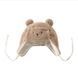 Шапка вушанка дитяча Pretty Bear (Коричневий 40-46см ) 13690 фото