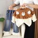 Теплий зимовий костюм для дівчинки "Ведмедик" Коричневий 80см 34988 фото 1