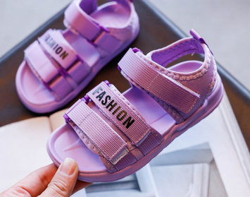 Босоножки детские Fashion на трех липучках Фіолетовий 29 18,5см 15896 фото