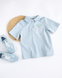 , Light blue, 80см, Блакитний