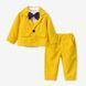 Костюм детский тройка вельветовый Baby Gentleman Жовтий 80см 13125 фото