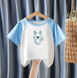 , Light blue, 90см, Блакитний