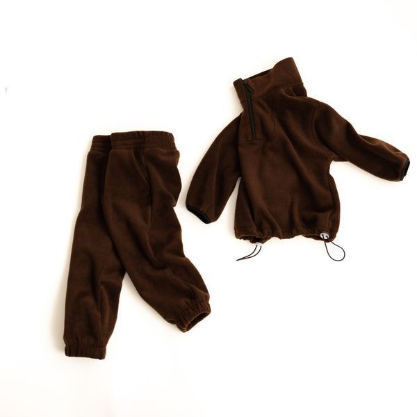 Костюм дитчяий Флісіко Alwair Kids Коричневий 80см 81013 фото