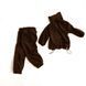 Костюм дитчяий Флісіко Alwair Kids Коричневий 80см 81013 фото 4