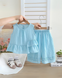 , Light blue, 80см, Блакитний