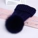 , Dark blue, 46-50см, Акрил, Зима