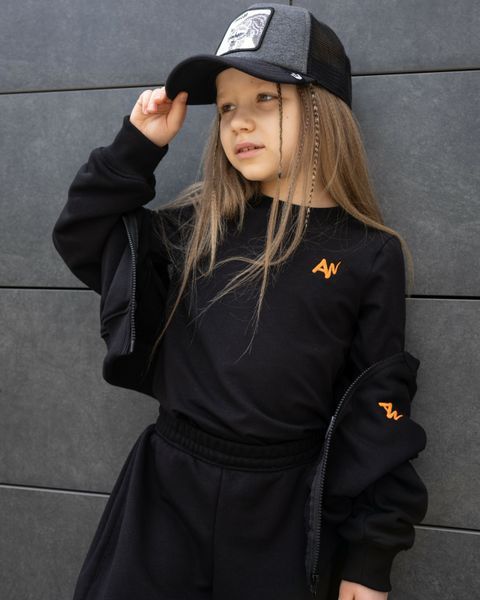 , Black, 152см, Чорний