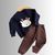 Костюм утленеий з оленятком Alwair kids Синій 80см 81047 фото