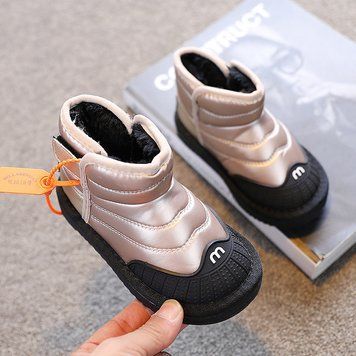 Угги дитячі дуті Kids Fashion Бежевий 27 16,5см 16336 фото