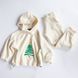 Костюм утеплений плюшевий Новорічний Alwair Kids Білий 80см 81025 фото 1