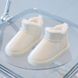 Угги дитячі глянцеві Baby Fashion Молочний 21 13,5см 17567 фото