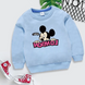 , Light blue, 100см, Блакитний