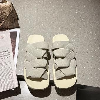 , Beige, 24,5см, 39, Текстиль, Літо