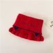 , Red, One Size, Акрил, Зима