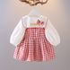 Костюм дитячий в клітинку Pretty Червоно-білий 90см 13430 фото 1