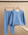 , Light blue, 100см, Блакитний