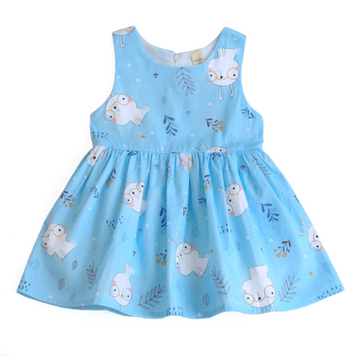 , Light blue, 130см, Блакитний