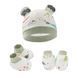 Набор детский шапочка с царапками и носочками (Зелений 30-35 см ) 13320 фото