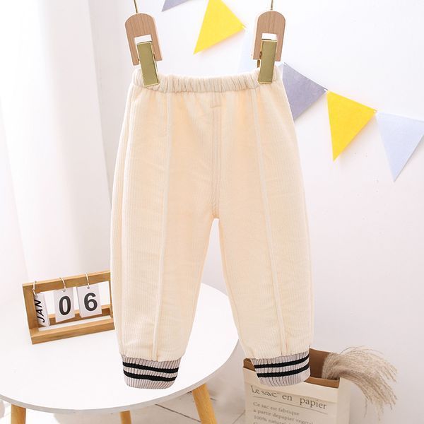 Штани дитячі вельветові теплі Baby Basic Темно-синій 90см 13588 фото