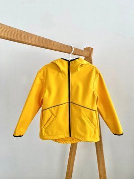 Куртка дитяча softshell Alwair kids Жовтий 104см 23001 фото