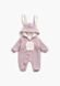 Чоловічок дитячий Bunny з вушками Рожевий 80см 6771 фото