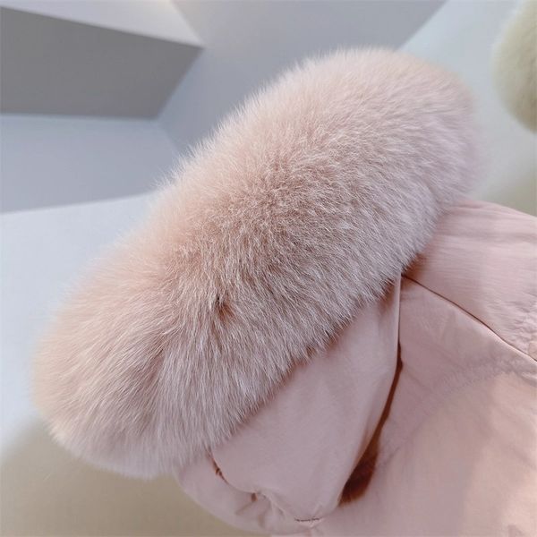 Куртка зимова до -20&deg;C зі штучним хутром Жовто-зелений 120см 35653 фото