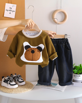 , Brown, 110см, Коричневий