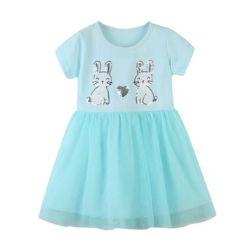 , Light blue, 110см, Блакитний