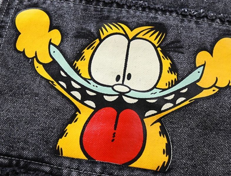 Джинсівка дитяча Garfield однотонна Чорний 90см 6729 фото