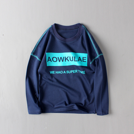 Кофта детская с принтом AOWKULAE04