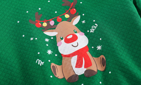 Свитшот детский теплый Christmas