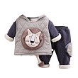 Костюм дитячий з жилеткою Lion (Коричневий 90см)